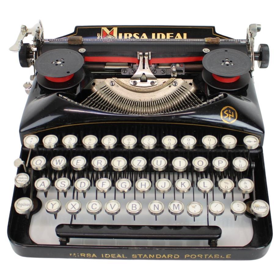 Oldschool Typewriter by Mirsa Ideal, Germany, 1934