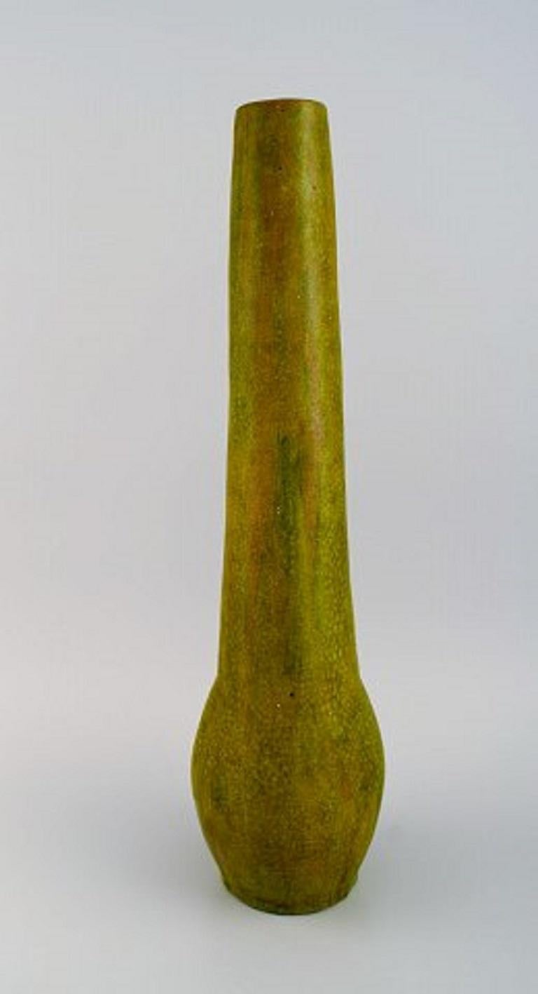 Scandinavian Modern Ole Bjørn Krüger, Danish Sculptor and Ceramicist, Huge Unique Vase
