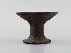 Ole Bjørn Krüger, Danish Sculptor and Ceramicist, Unique Candlestick