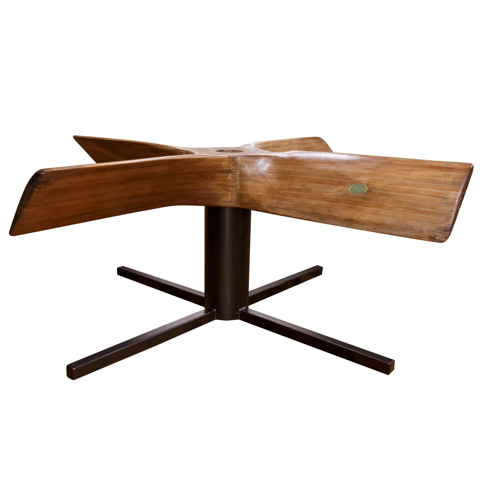 Old Fahlin Propeller Table