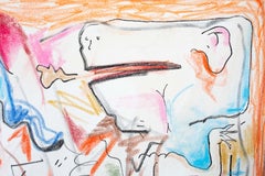 «Teddy got lost» Pastel on Canvas by O. F. Hvidsten