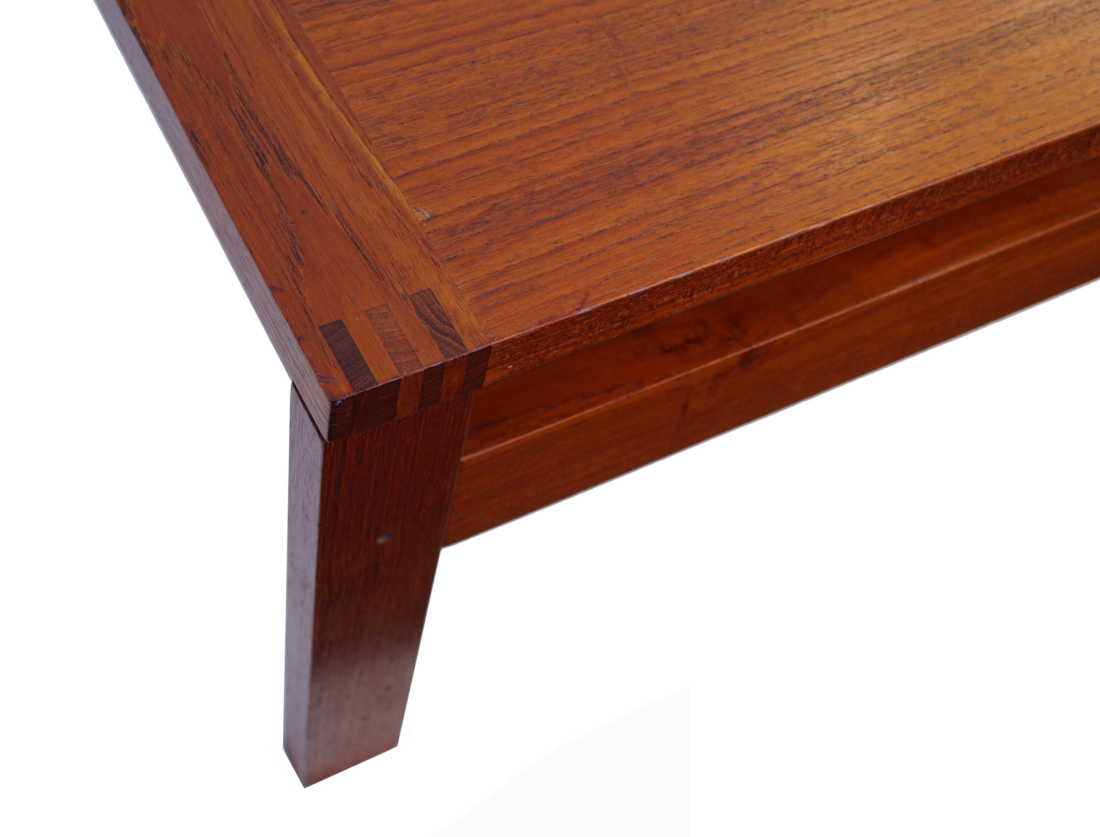 Other Ole Gjerlov-Knudsen France & Sons Teak Danish Scandinavian Modern Coffee Table For Sale