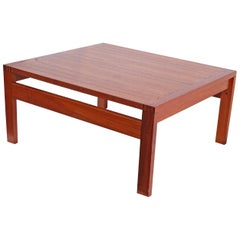 Ole Gjerlov-Knudsen France & Sons Teak Danish Scandinavian Modern Coffee Table