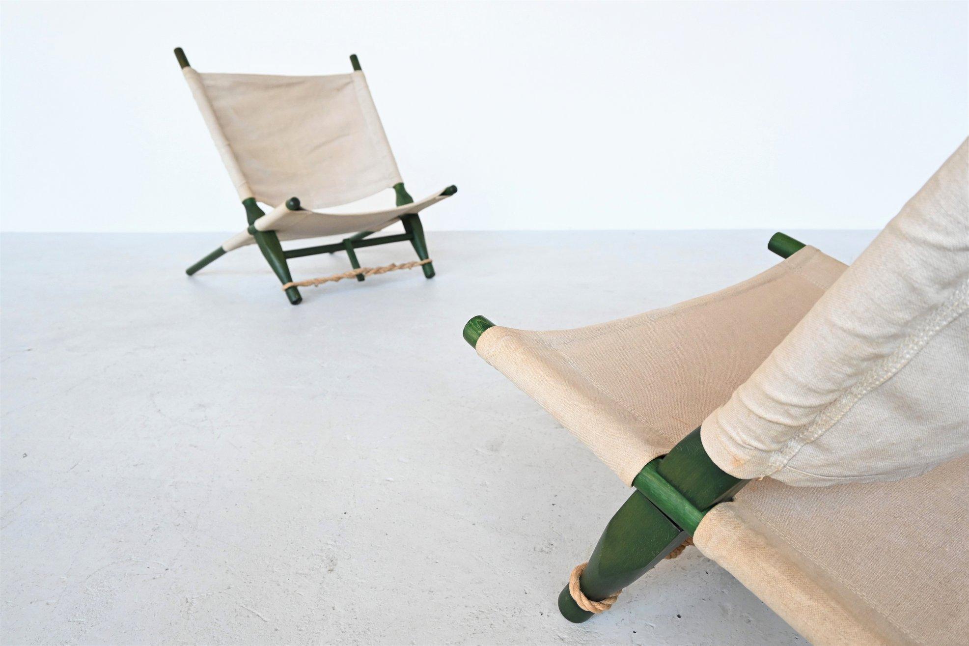Ole Gjerlov Knudsen Saw Pair of Lounge Chairs Cado, Denmark, 1958 In Good Condition In Etten-Leur, NL