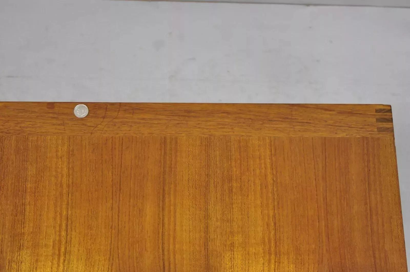 Teck Table basse danoise Ole Gjerlov-Knudsen & Torben Lind Moduline France & Son en vente