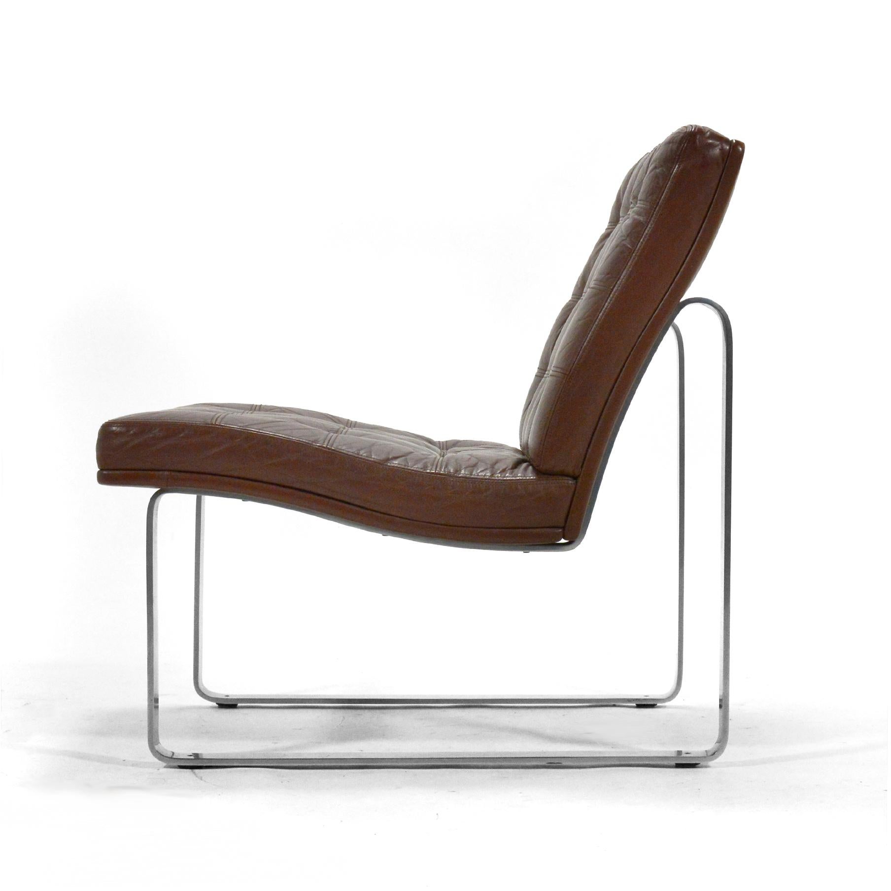 Mid-20th Century Ole Gjerløv-Knudsen Moduline Lounge Chairs by France & Son For Sale