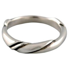 Ole Kortzau for Georg Jensen, Ring in Sterling Silver, Late 20th C
