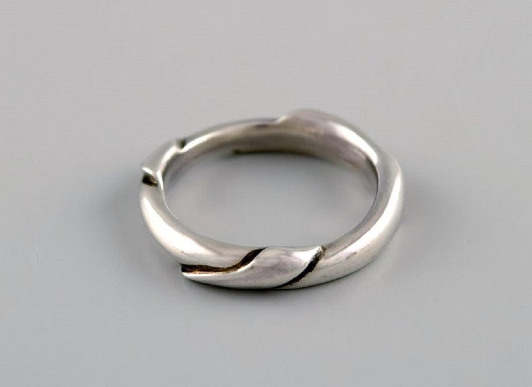 Ole Kortzau für Georg Jensen. Ring aus Sterlingsilber. Modell 238. (Moderne)