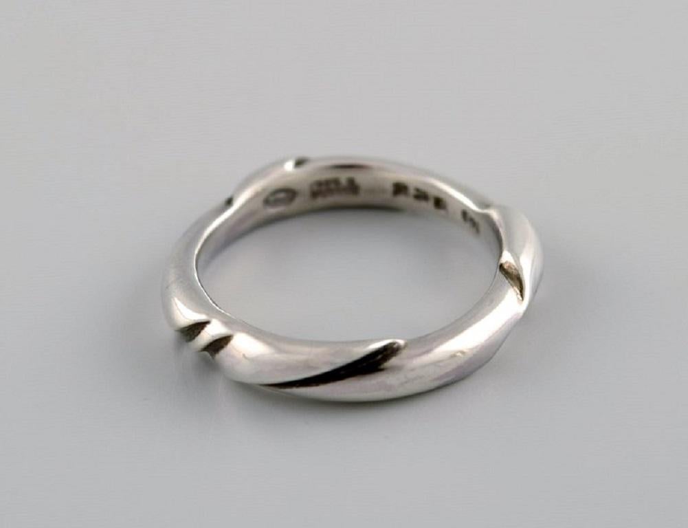 Ole Kortzau für Georg Jensen. Ring aus Sterlingsilber. Modell 238. im Zustand „Hervorragend“ in bronshoj, DK