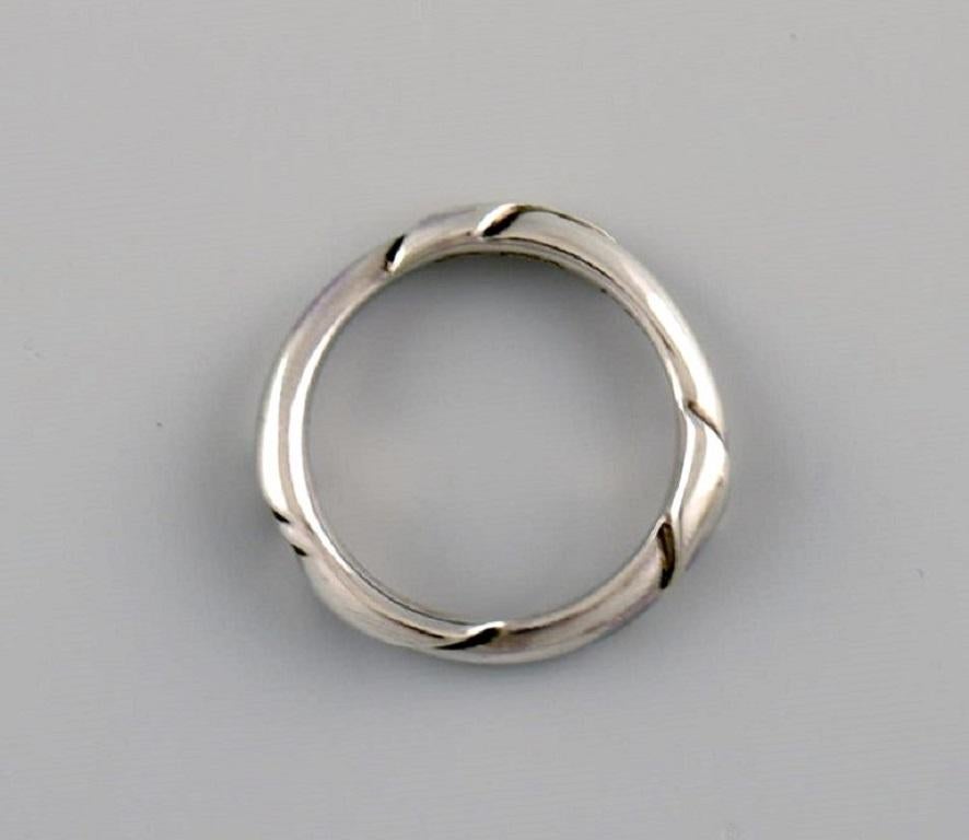 Ole Kortzau für Georg Jensen. Ring aus Sterlingsilber. Modell 238. Damen