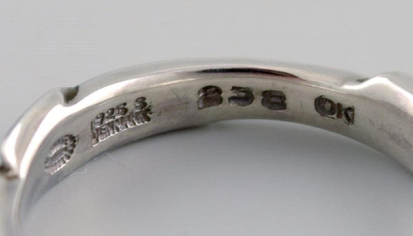 Ole Kortzau für Georg Jensen. Ring aus Sterlingsilber. Modell 238. 1