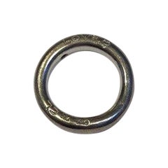 Ole Lynggaard Anello d'amore n. 4 in oro bianco 18 kt con brillante