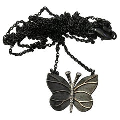 Ole Lynggaard Diamond butterfly necklace