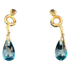 Ole Lynggaard diamond earrings snakes