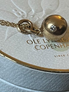 Ole Lynggaard diamond pendant 0.25