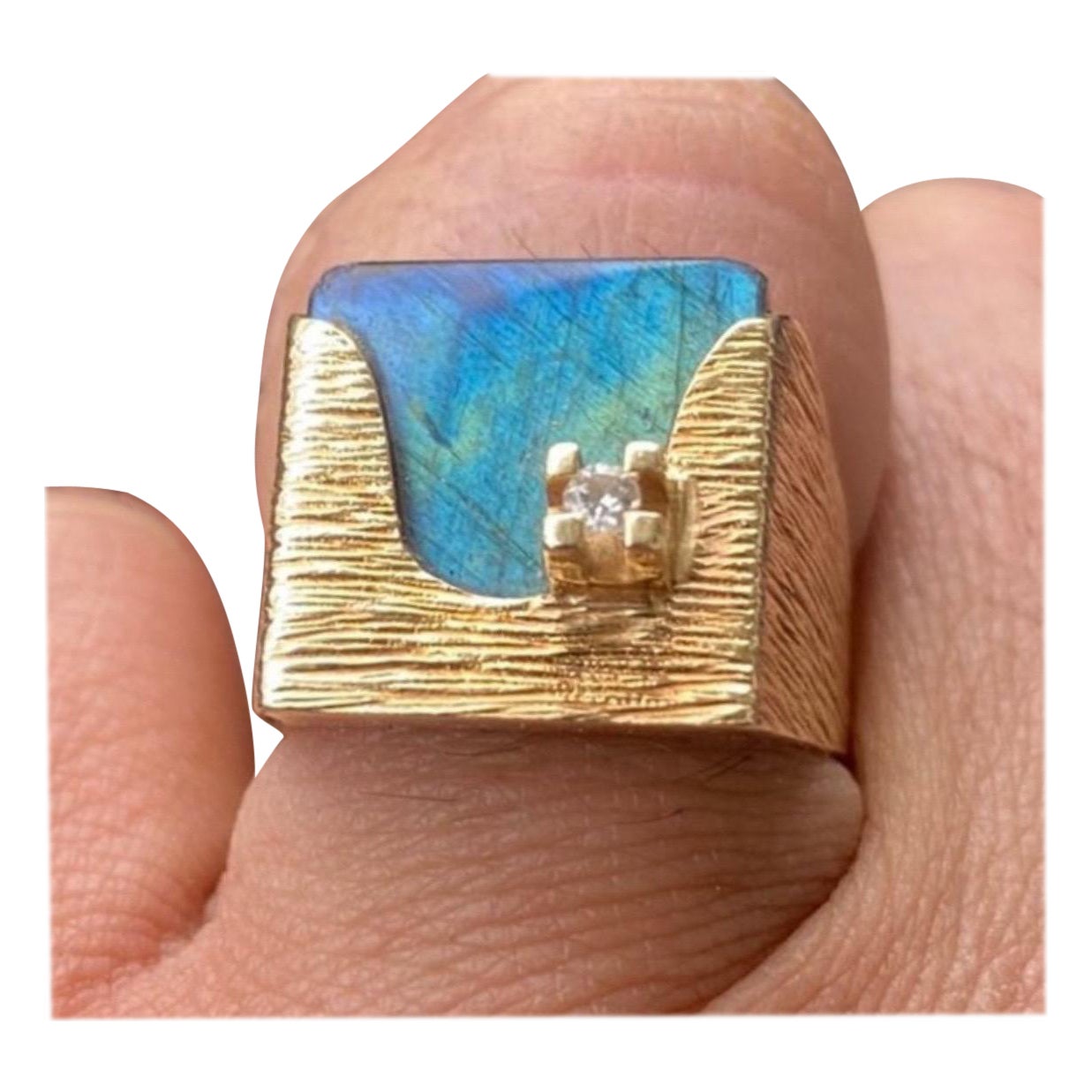 Ole Lynggaard Diamond ring rare vintage For Sale