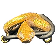 Colgante serpientes de diamantes Ole Lynggaard muy raro