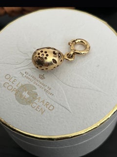 Ole Lynggaard pendentif dentelle or 18k