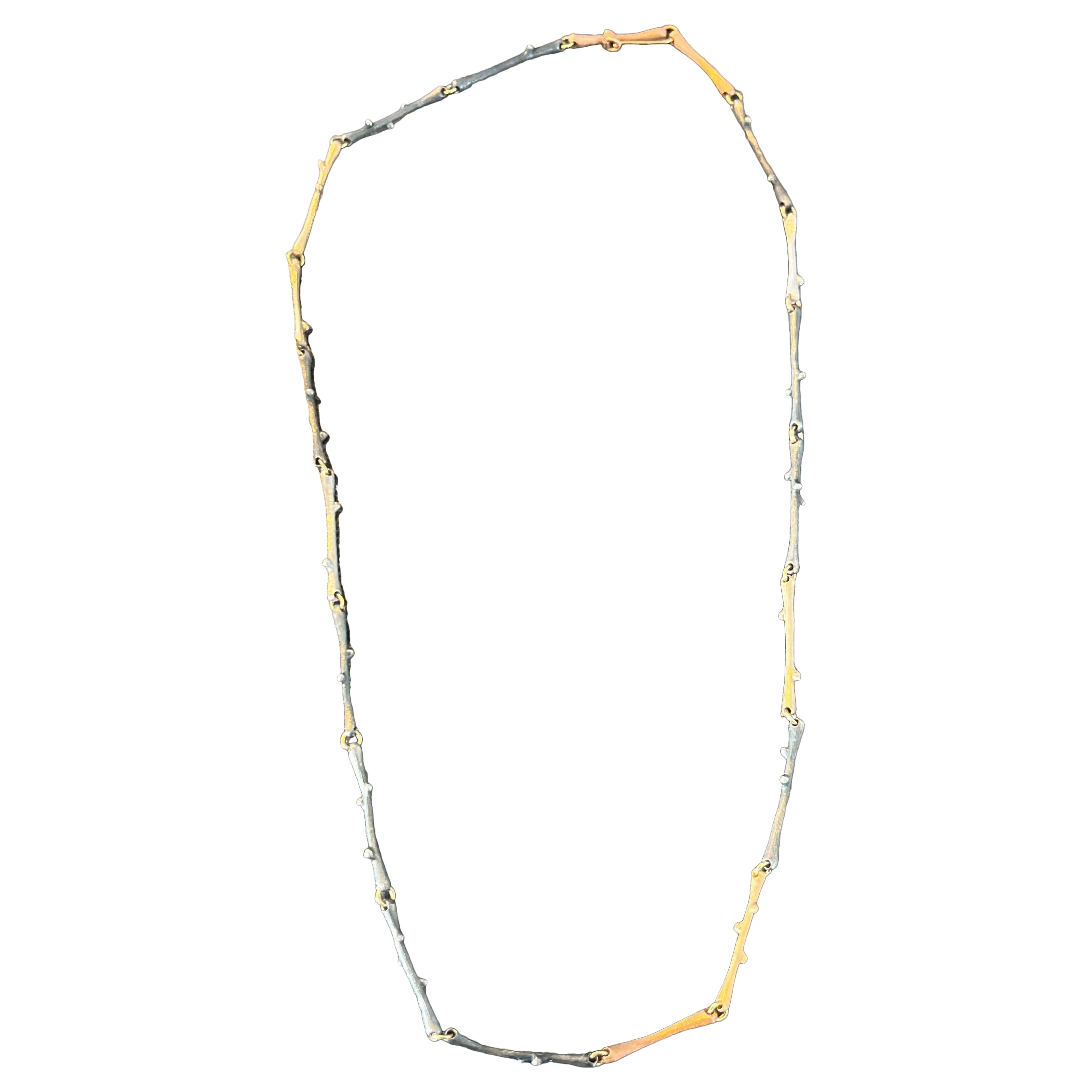 Ole Lynggaard collier nature or 18k en vente