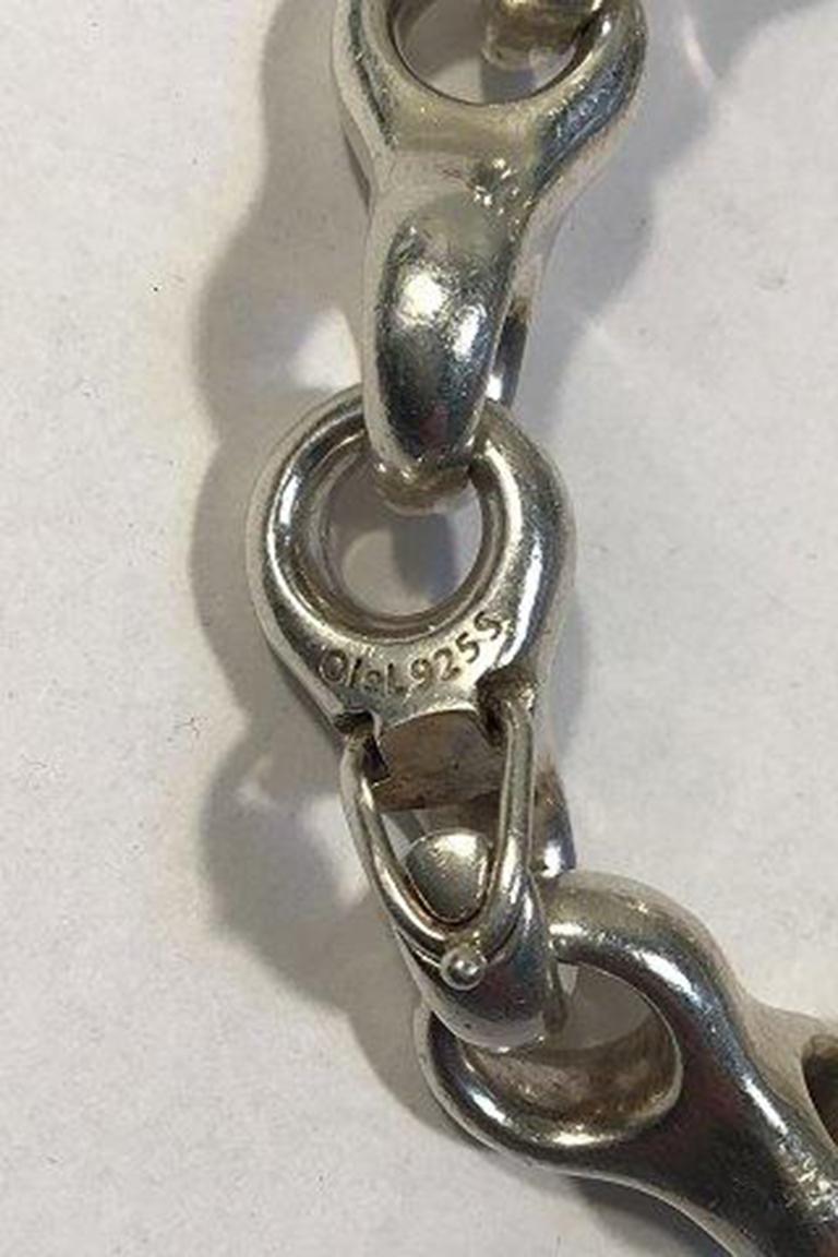 Ole Lynggaard: Sterlingsilber-Armband Giga im Zustand „Gut“ im Angebot in Copenhagen, DK