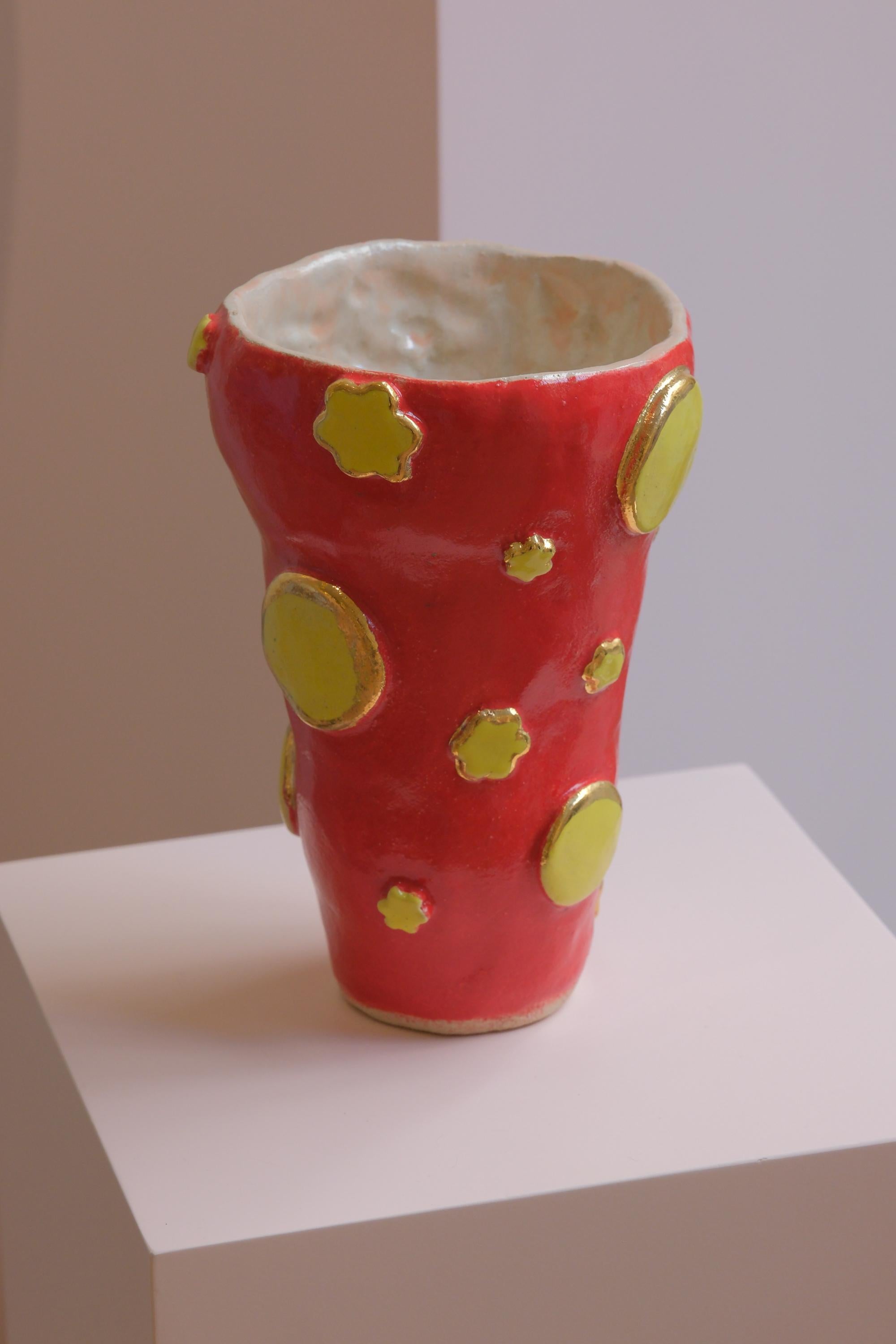 Stoneware Olé No 7 by artist - designer Hania Jneid For Sale