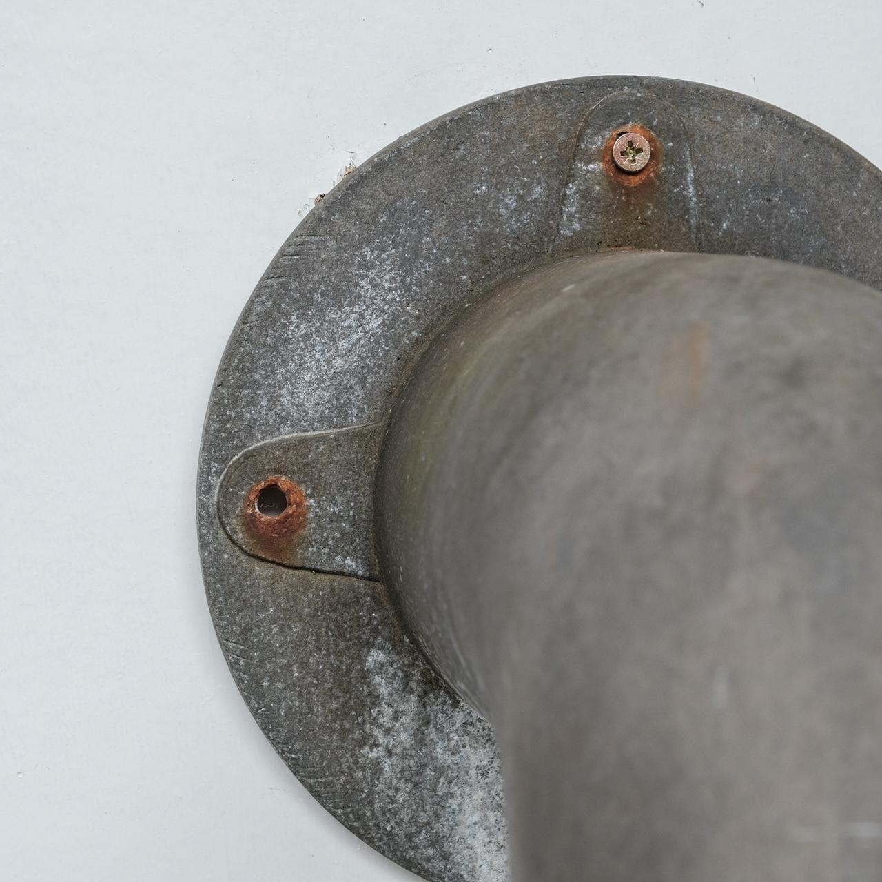 Coppia di applique in metallo galvanizzato 'Pipeline' di Ole Pless Jørgensen In condizioni buone in vendita a London, GB