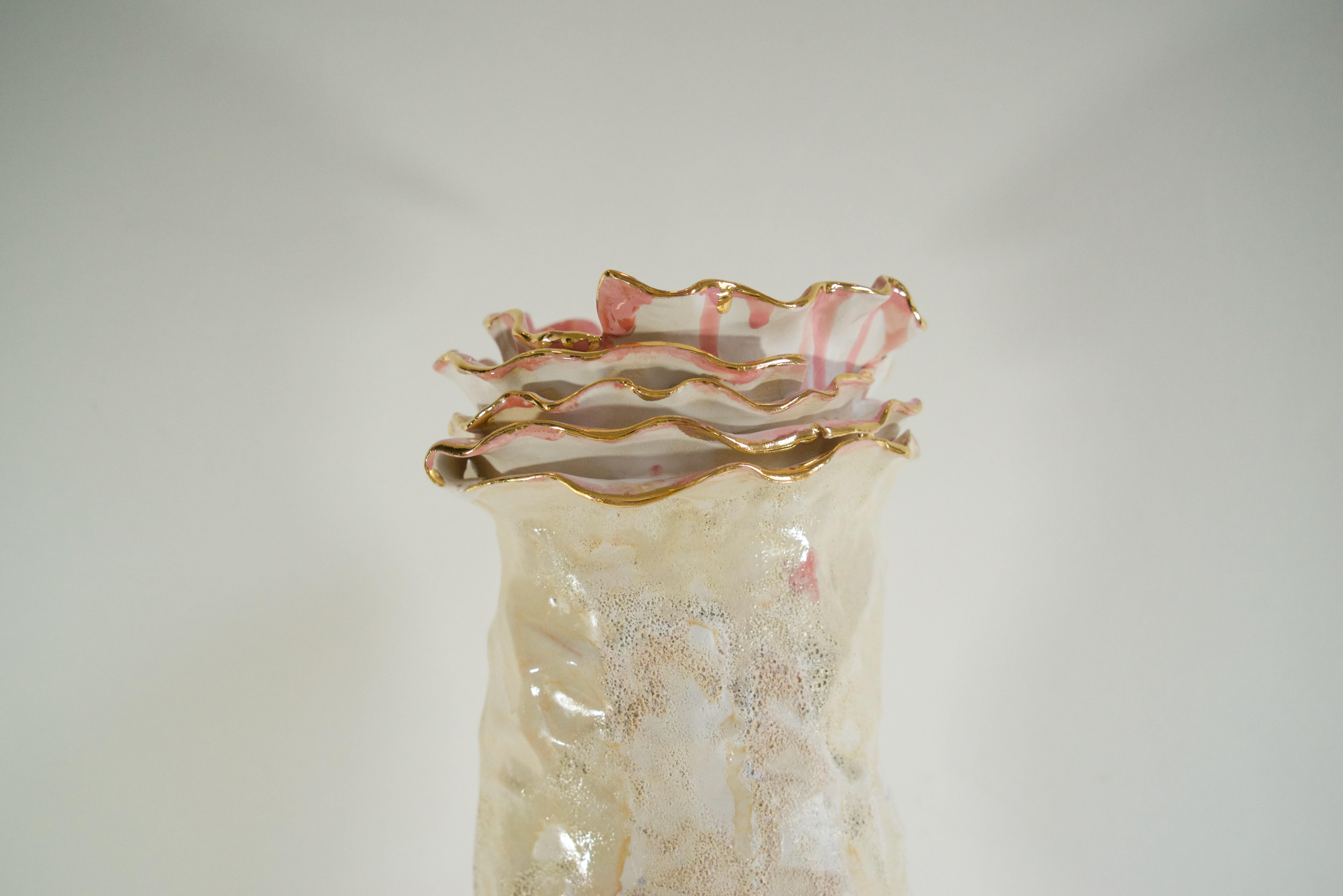 Spanish Olé Vase No 10 by artist - designer Hania Jneid For Sale