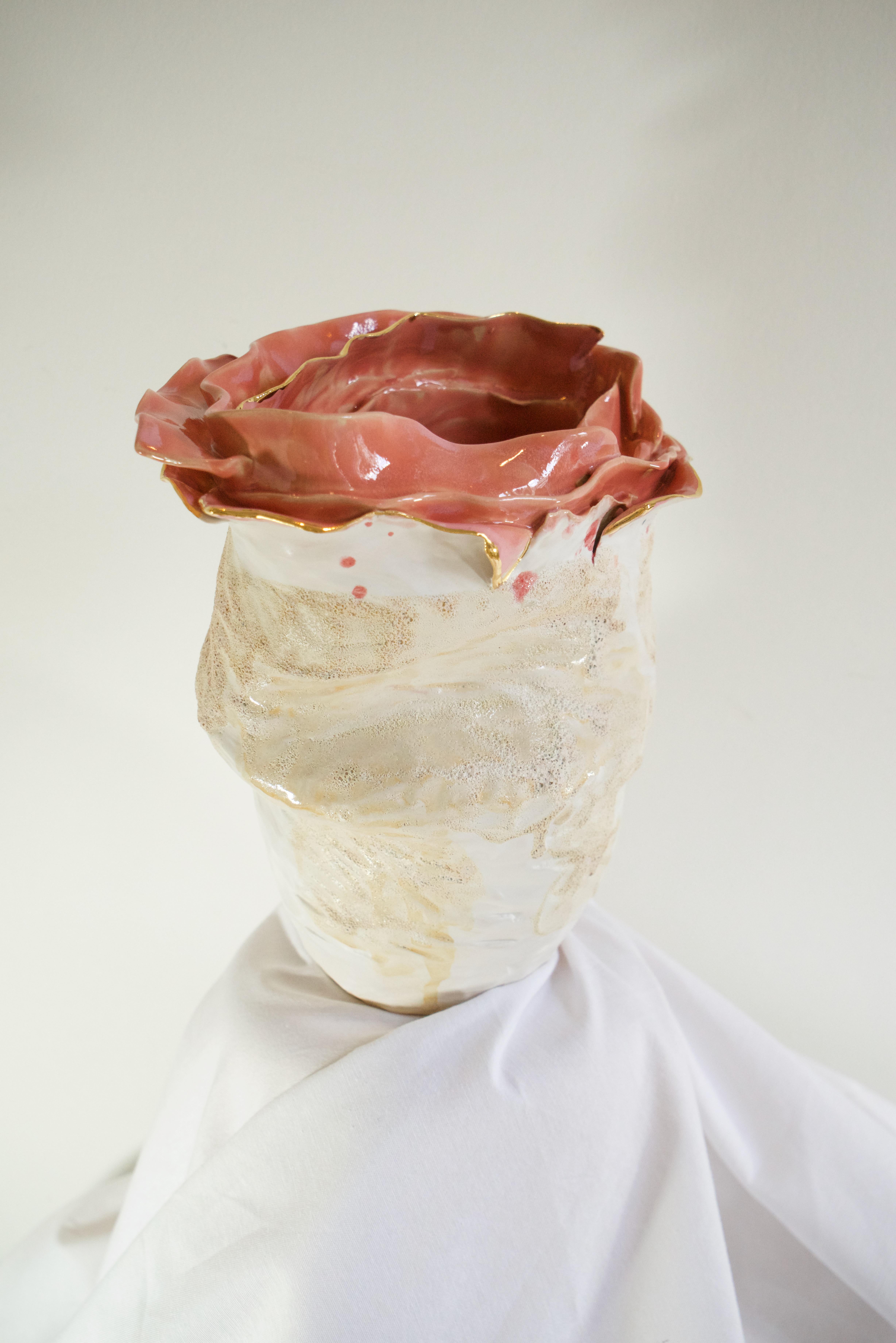 Contemporary Olé Vase No 11 by artist - designer Hania Jneid For Sale