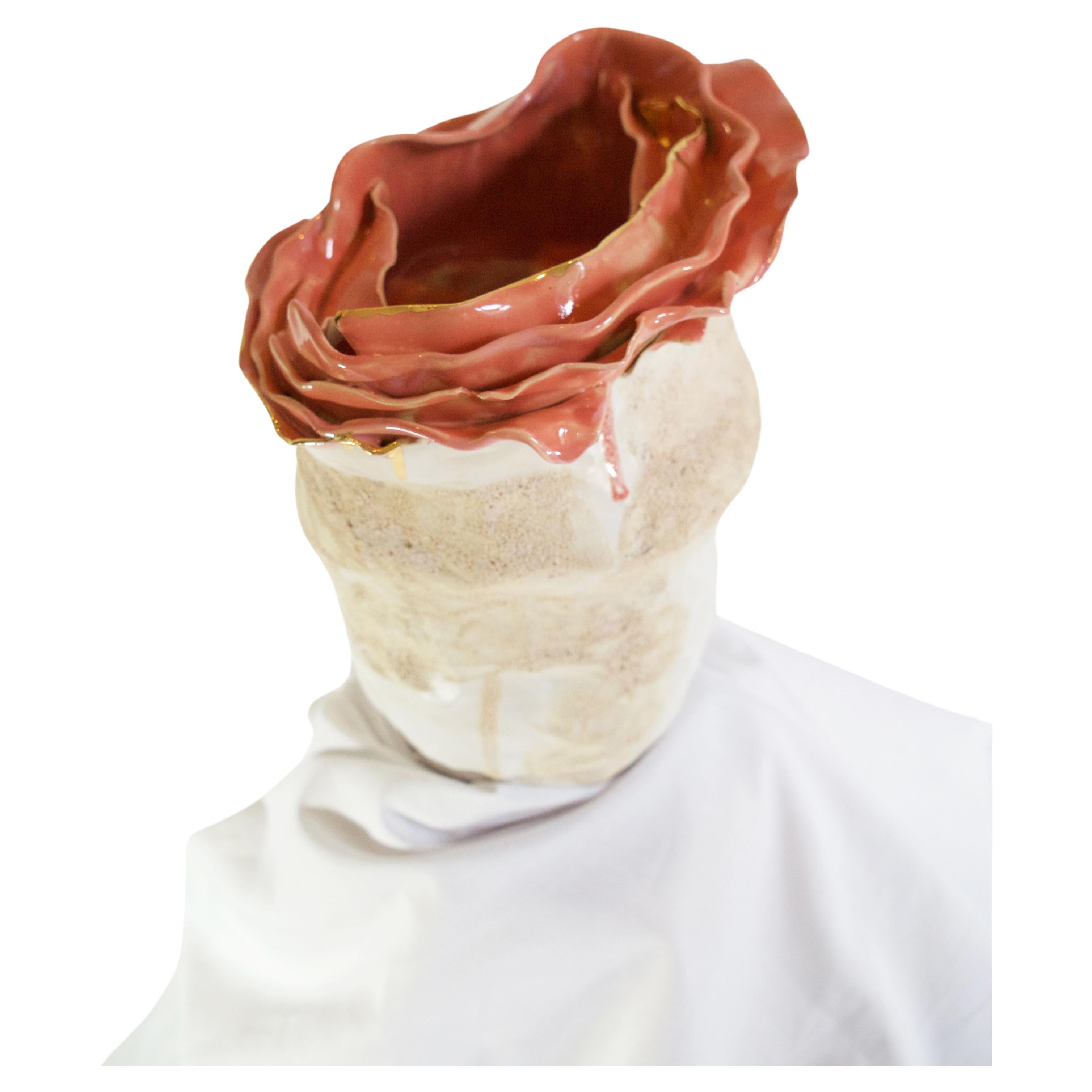 Spanish Inspired Olé Vase No 11 by artist - designer Hania Jneid For Sale
