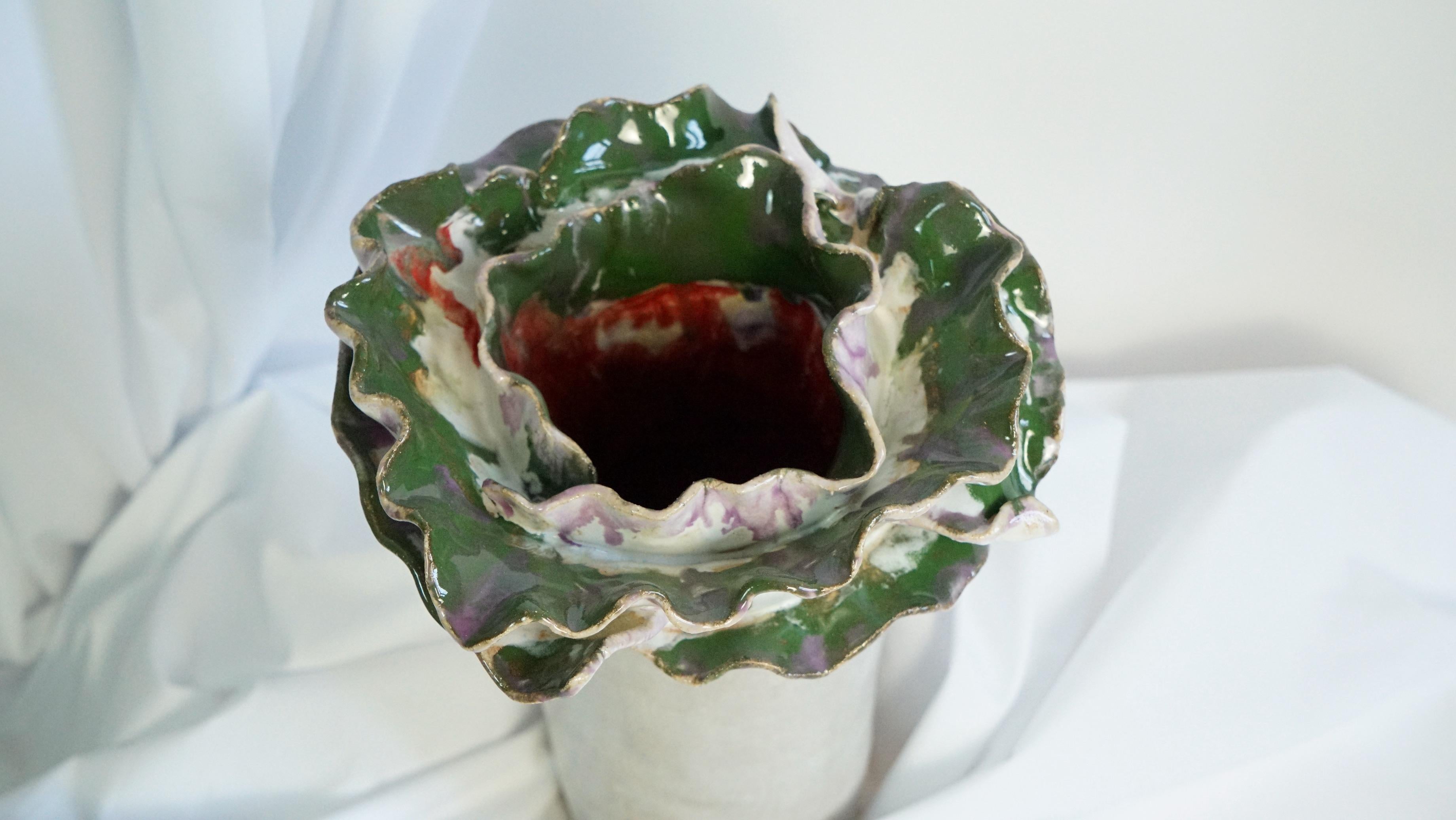 Olé Vase No 12 by artist - designer Hania Jneid In New Condition For Sale In BARCELONA, ES