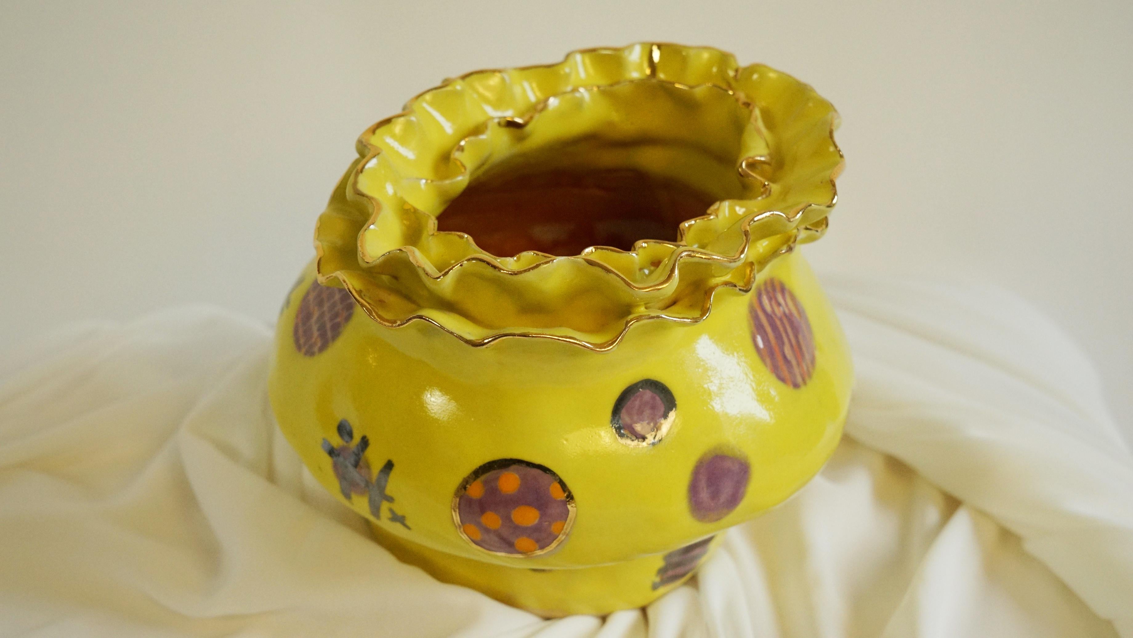 OLÉ Vase # 14 von der Künstlerin und Designerin Hania Jneid im Zustand „Neu“ im Angebot in BARCELONA, ES