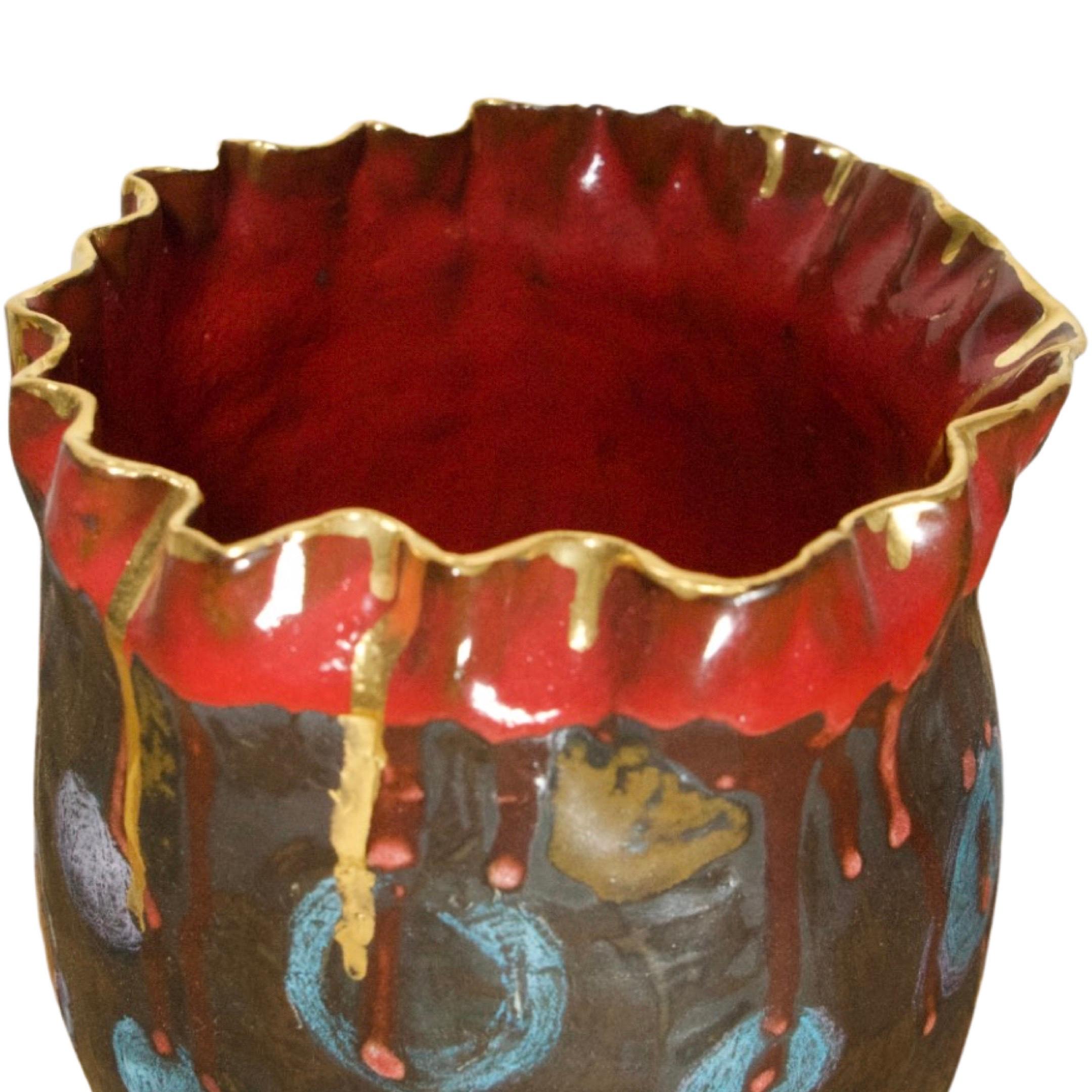 Spanish OLÉ Vase No 4 By Artist - Designer Hania Jneid For Sale