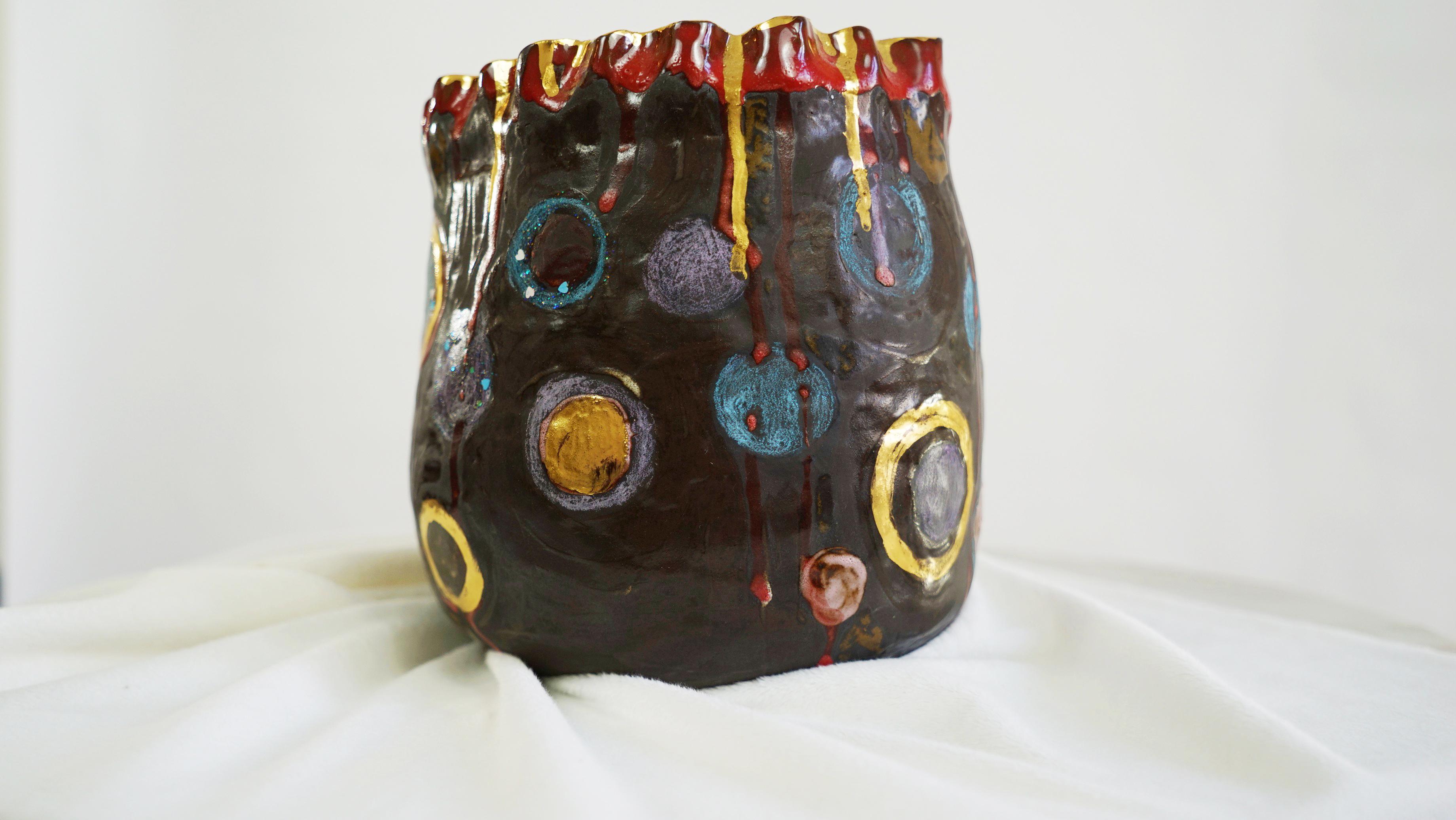 Contemporary OLÉ Vase No 4 By Artist - Designer Hania Jneid For Sale