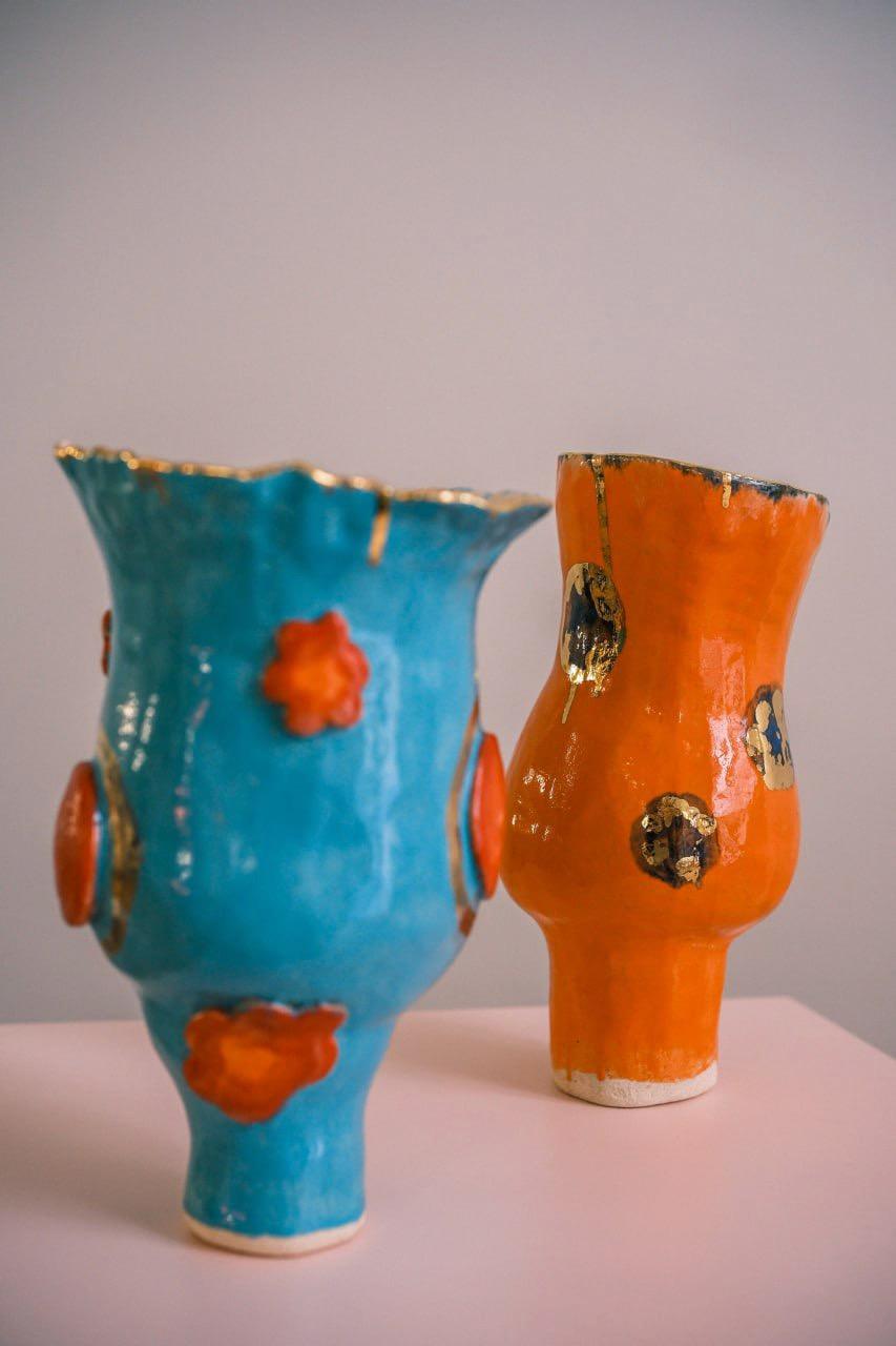 Modern Olé Vase No 9 by artist - designer Hania Jneid For Sale