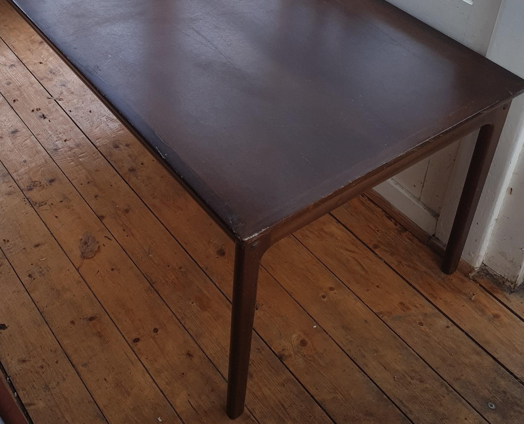 Ole Wancher  palisander coffee table  60ies  Denmark In Fair Condition For Sale In Berlin, DE