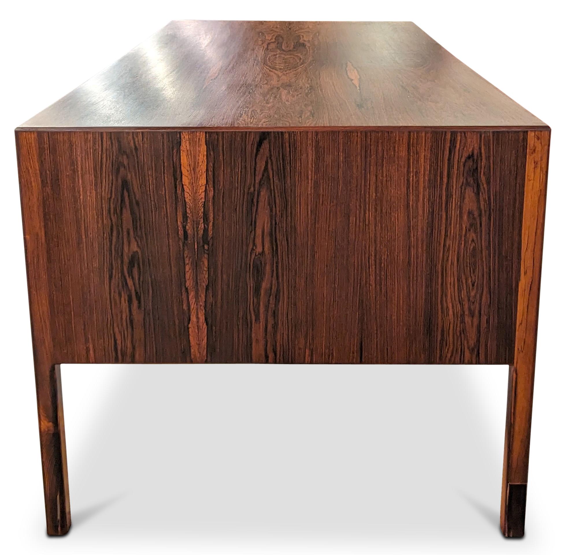 Ole Wancher Rosewood Desk - 0823177 Vintage Danish Mid Century For Sale 7