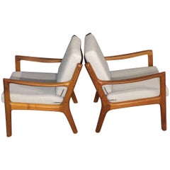 Ole Wancher Senator Teak Loungechair for Cado 1951, Mid-Century Modern