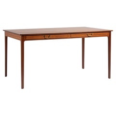 Vintage Ole Wanscher 1940s Danish Mahogany Desk