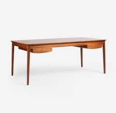 Ole Wanscher 1950s Danish Mahogany Desk