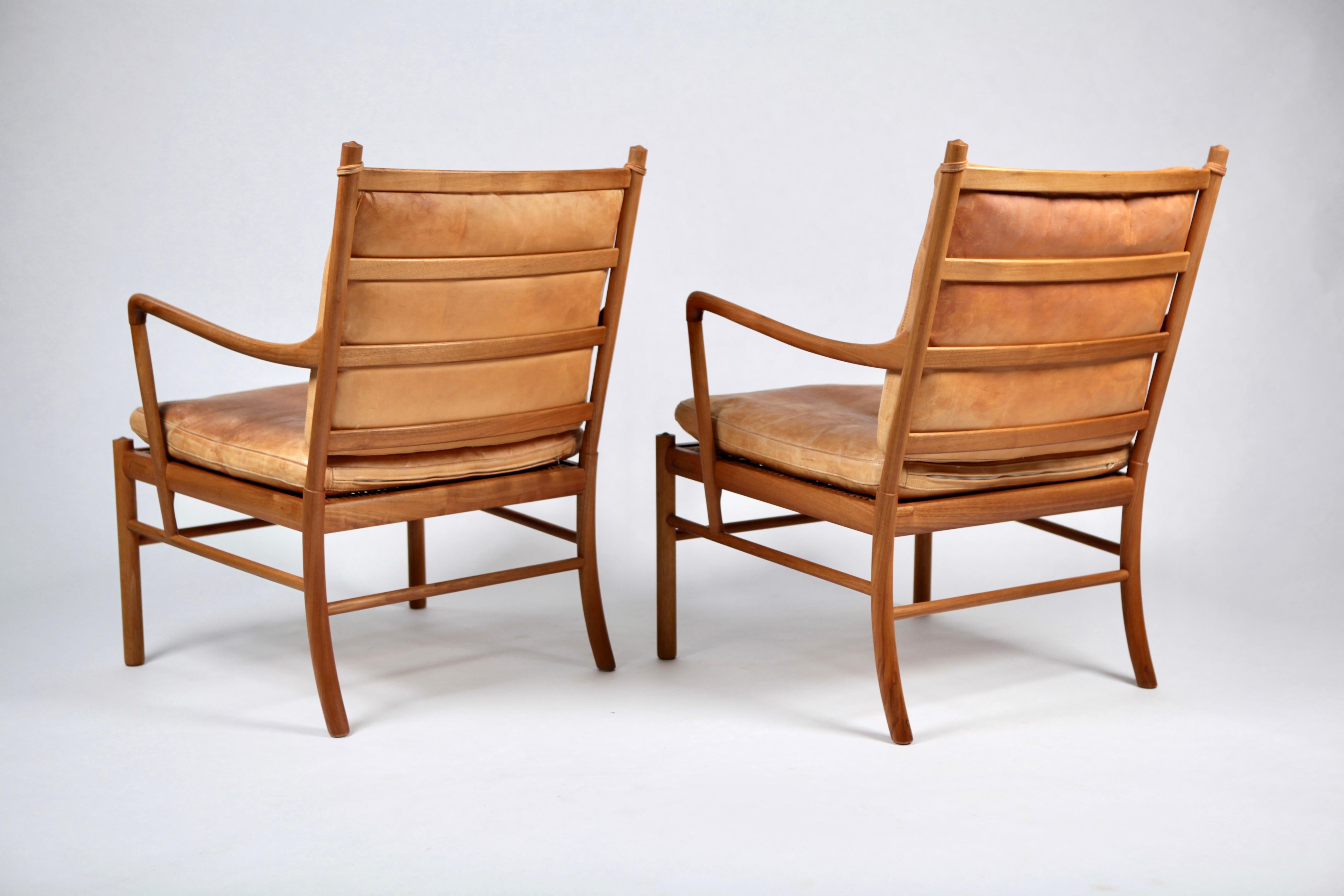 Ole Wanscher, a Pair of Vintage PJ-149 Mahogany 'Colonial' Armchairs, 1960s 5