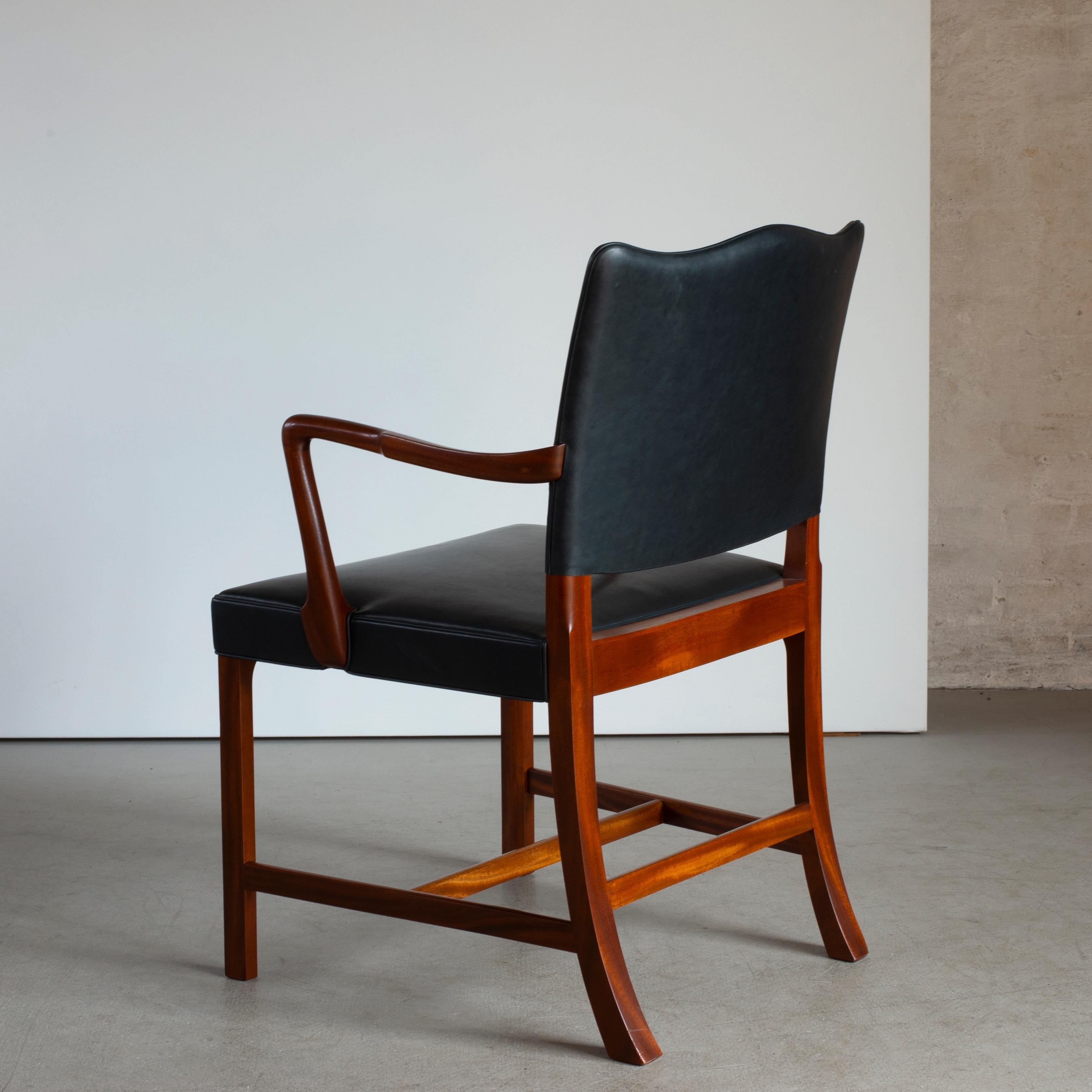 Ole Wanscher Armchair for A. J. Iversen Bon état - En vente à Copenhagen, DK