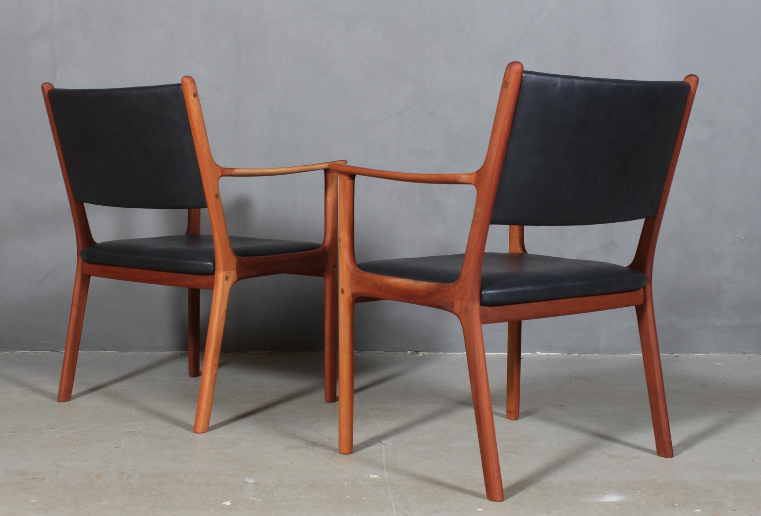 Leather Ole Wanscher Armchair