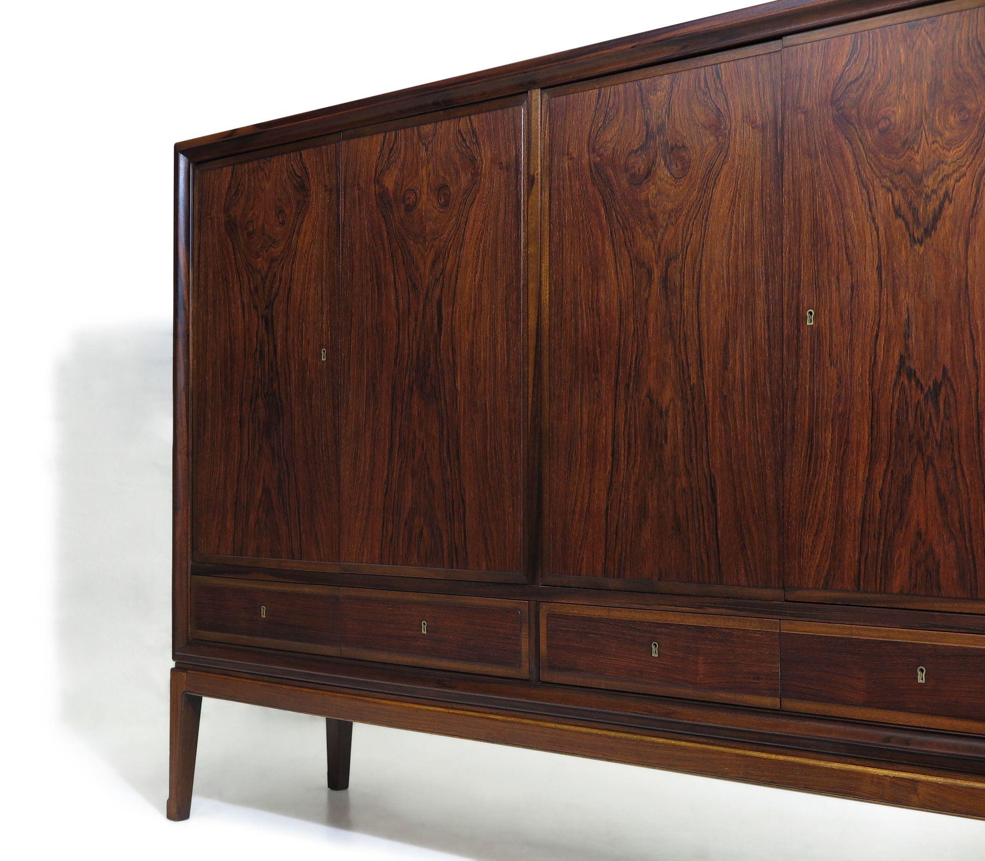 Ole Wanscher Brazilian Rosewood Sideboard For Sale 2