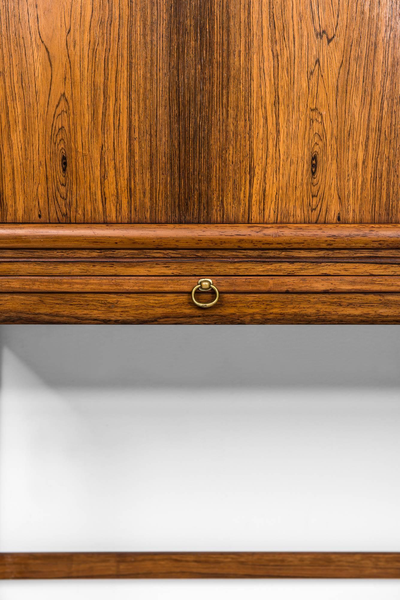 Mid-20th Century Ole Wanscher Cabinet in Rosewood by Cabinetmaker A.J Iversen in Denmark