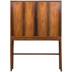 Ole Wanscher Cabinet in Rosewood by Cabinetmaker A.J Iversen in Denmark