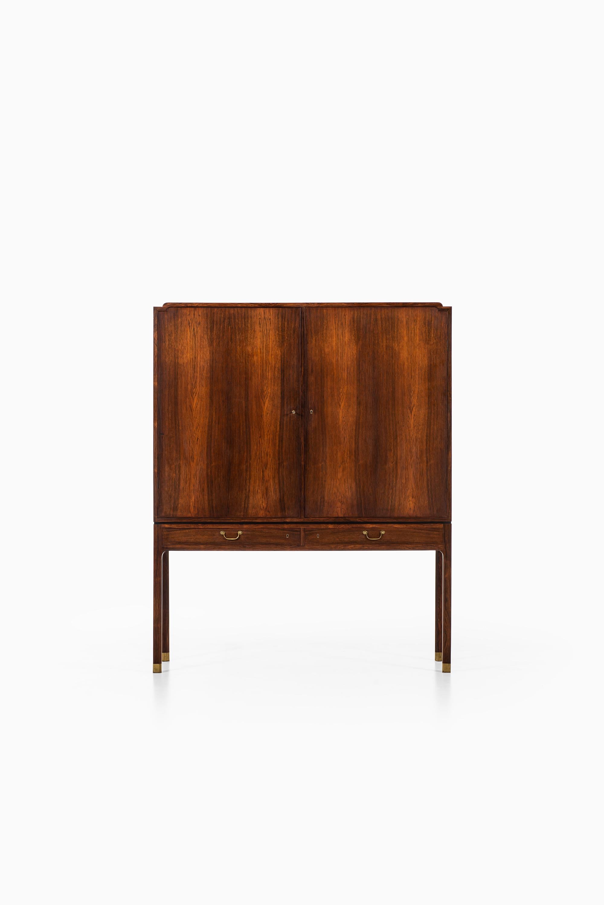Danish Ole Wanscher Cabinet Produced by Cabinetmaker A.J. Iversen in Denmark For Sale