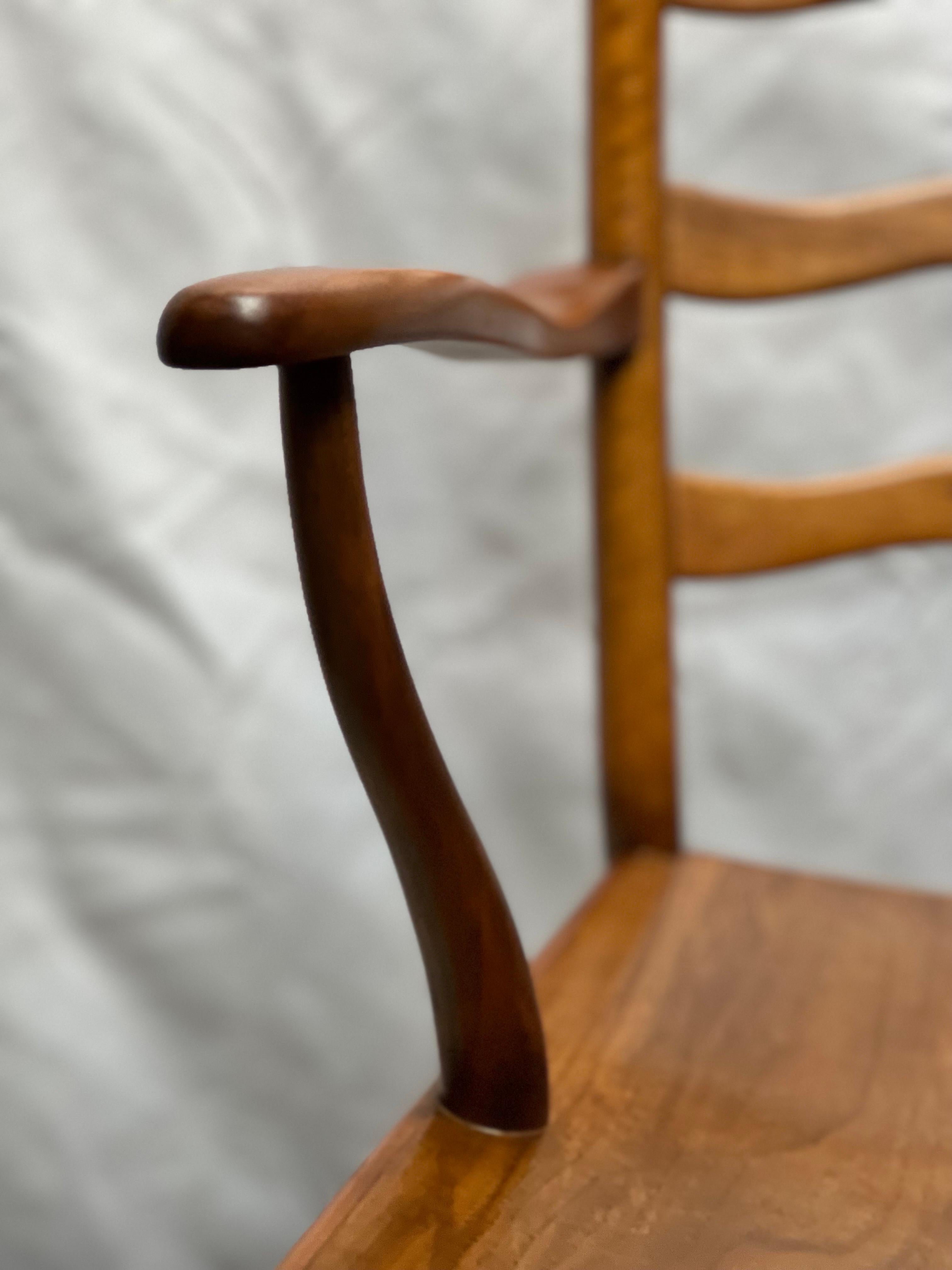 Hand-Woven Ole Wanscher chair for Fritz Hansen 1940's Mahogany. Decorative and comfortable  For Sale