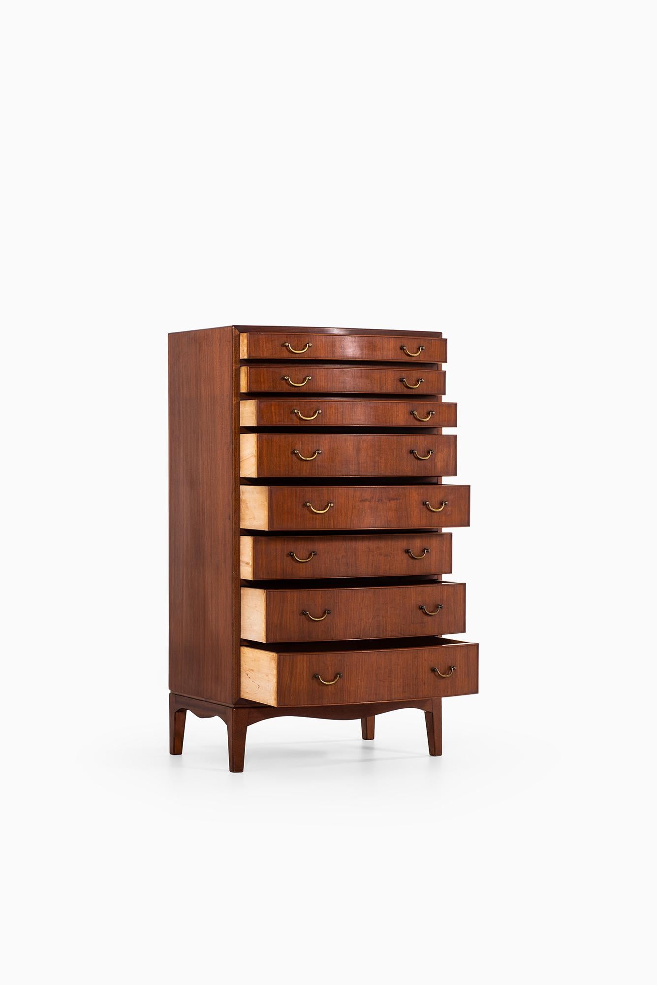 Mid-20th Century Ole Wanscher Chest of Drawers by Cabinetmaker A.J Iversen in Denmark