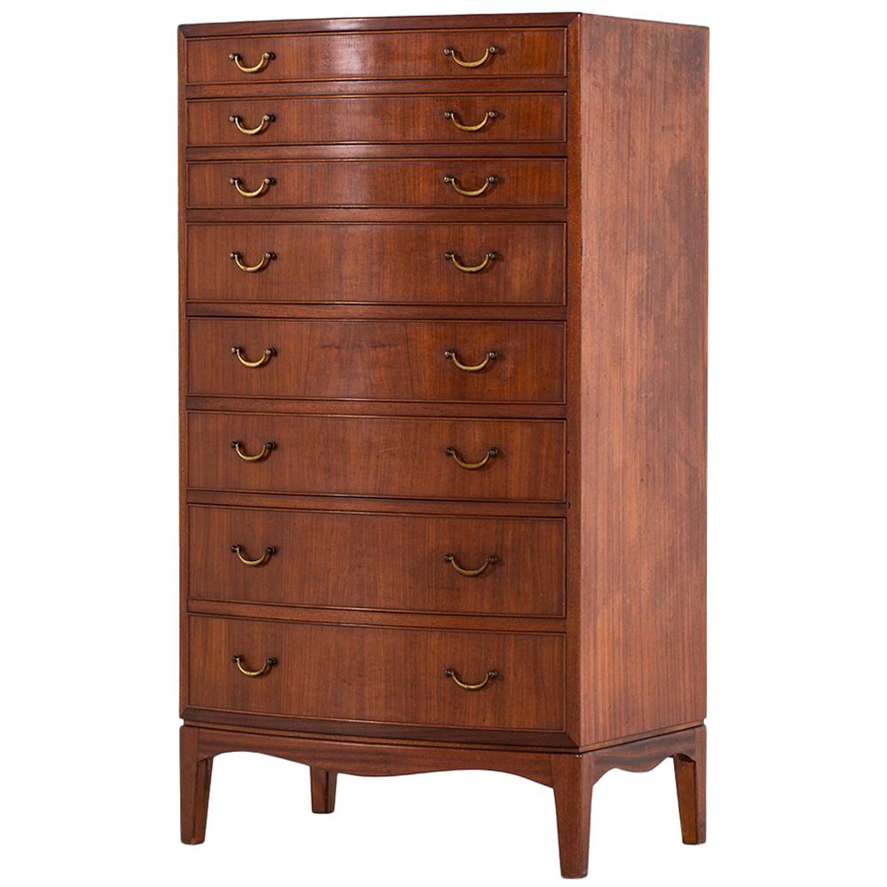 Ole Wanscher Chest of Drawers by Cabinetmaker A.J Iversen in Denmark