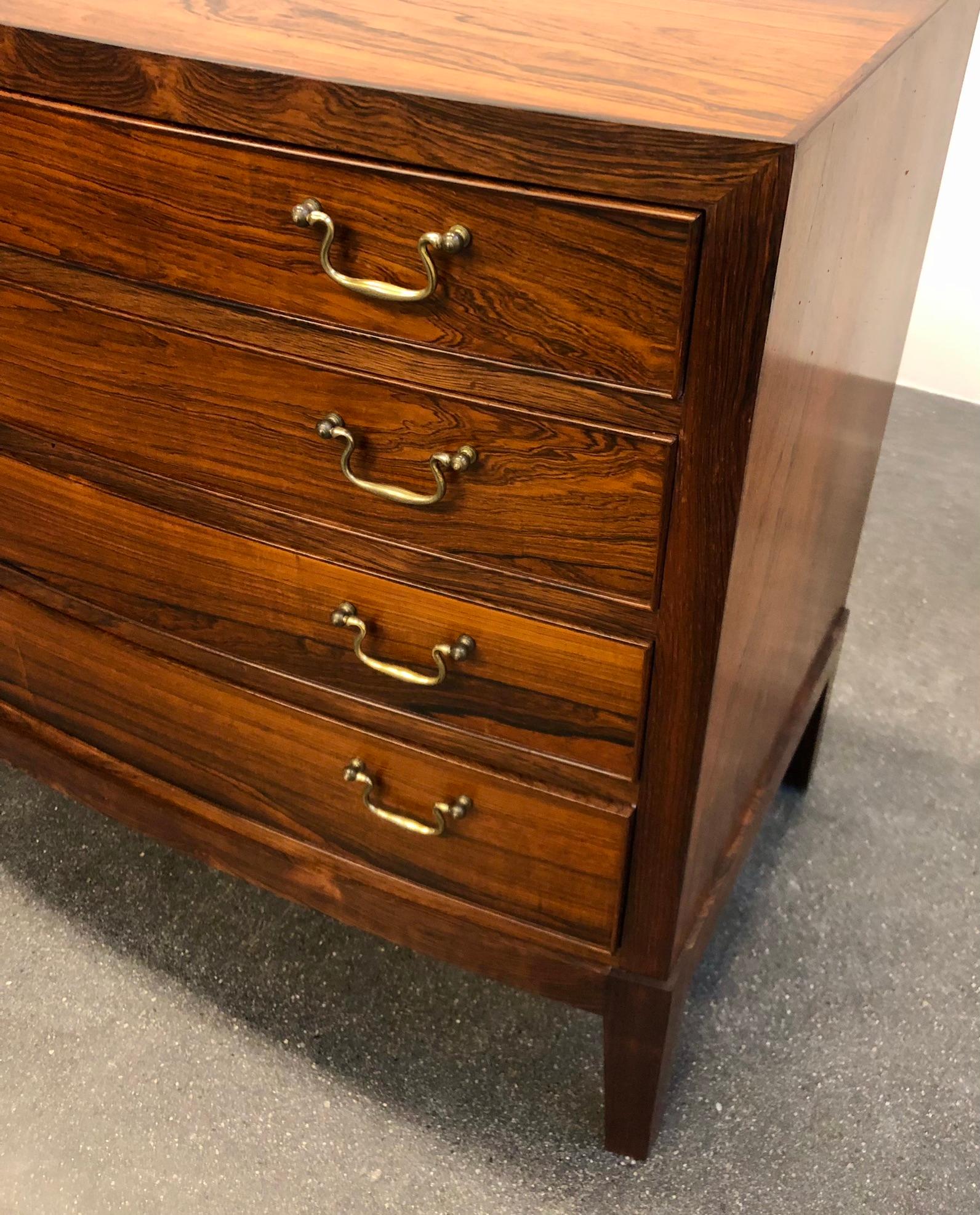 Ole Wanscher Chest of Drawers in Rosewood for Cabinetmaker A. J. Iversen For Sale 2